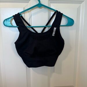 Gymshark seamless sports bra black size XS